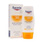 Eucerin Sensitive Protect ekstra lagani losion za zaštitu od sunca SPF 50+