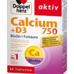 DoppelHerz Calcium 900 + D3 + BIOTIN A30