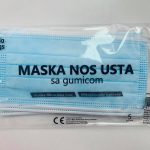 Zaštitna troslojna maska, 1kom