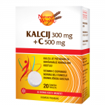 Kalcij 300 mg + C 500 mg NW