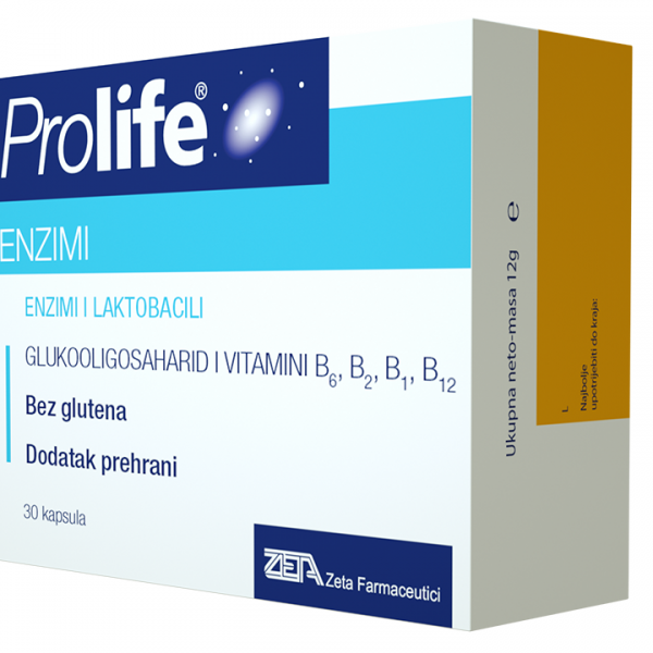 Prolife enzimi, kapsule