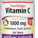 Vitamin C 1000 mg +Plod Šipka 40mg a150 tableta Webber Naturals
