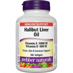 Webber Naturals ulje iz jetre Iverka a180 softgels