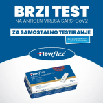 Brzi test na antigen virusa SARS-CoV-2 za samostalno testiranje