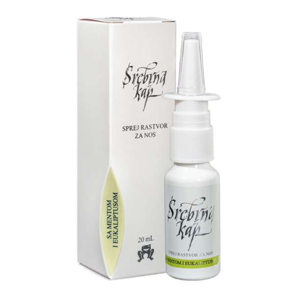 Srebrna kap menta i eukaliptus, 20 ml